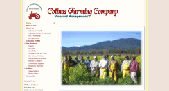 Desktop Screenshot of colinasfarming.com
