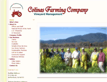 Tablet Screenshot of colinasfarming.com